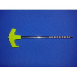 Hard ground peg Lime green